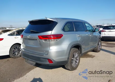 2019 Toyota Highlander Xle из США, поврежденный, VIN 5TDKZRFH3KS571059